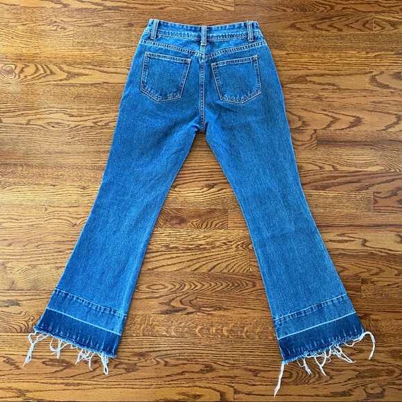 Nasty Gal Just Letting My Hem Down Jeans - Used - Picture 5 of 7